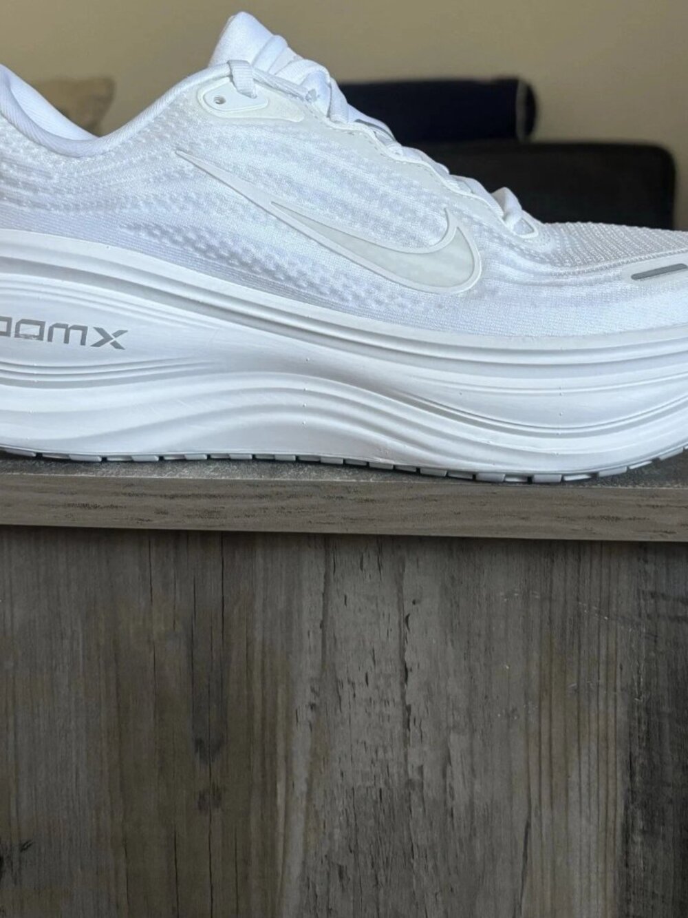 Nike Vomero Plus White Metallic Silver Mens Size 14 HV8150-102